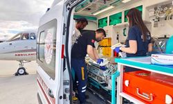 Kalp hastası bebek Van'dan İstanbul'a sevk edildi