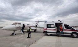 Ambulans uçakla Van'a nakil
