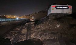 Yüksekova'da heyelan