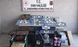 Van’da sahte sahte plaka basanlara operasyon