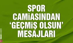 Spor camiasından Van mesajları
