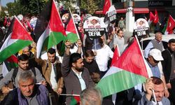 Van’dan Filistin’e destek yürüyüşü