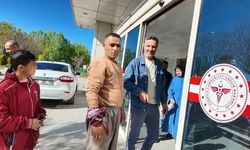 Van'da kurban keserken bıçakla kendini yaraladı