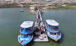 Hasankeyf'te bayram yoğunluğu