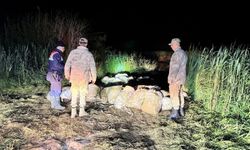 Van'da kacak inci kefali avlayan 7 kişi suçüstü yakalandı