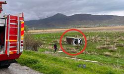 Van-Bitlis kara yolunda korkutan kaza!