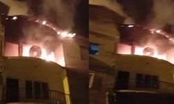 Hakkari’de korkutan ev yangını