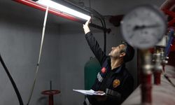 Van’da iş yerlerine yangın denetimi