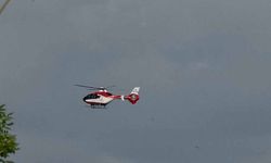 Van'da 57 yaşındaki hasta için helikopter ambulans havalandı