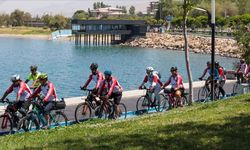 Van bugün sağlık için pedallayacak