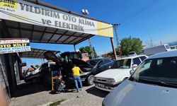 Van'da sürücüler sanayiye akın etti