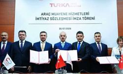 Araç muayene hizmetlerinde yeni sözleşme imzalandı