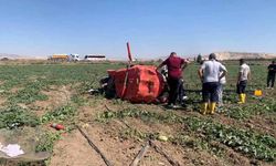 Ankara'da sivil helikopter düştü