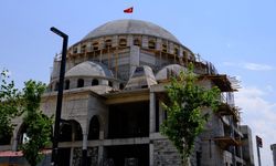 Hz. Ömer Camii'nin kaba inşaatı tamamlandı