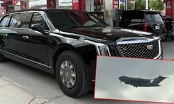 Trump'ın konvoyundaki araçlar Ankara'da görüntülendi