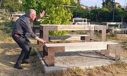 Van'da vatandaşın park tepkisi: "Masalar yüksek, çocuk oyun alanı yok"