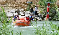 Rafting Türkiye Şampiyonası 3. ayak yarışları Van'da sona erdi