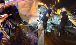 Van'da otomobil takla attı: 1'i ağır 4 yaralı