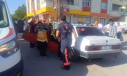 Van'da Zeve Caddesi'nde trafik kazası
