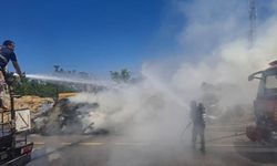 Van'da korkutan ot yangını
