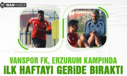 Vanspor, Erzurum kampında ilk haftayı geride bıraktı
