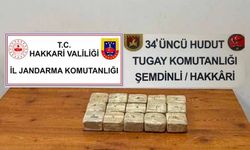 Hakkari-İran sınırında 7 kilo 720 gram eroin ele geçirildi