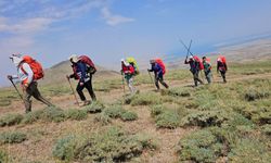 İranlı dağcılar Süphan'ın zirvesine ulaştı