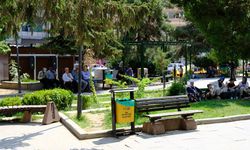 Van’da sıcaktan bunalanlar parklara akın etti