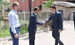 Kaymakam Abdullah Sarı’dan İlçe Millî Eğitim Müdürlüğüne ziyaret