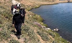 Doğaseverlerden 3 bin 500 rakımlı Sat Gölleri'ne yolculuk