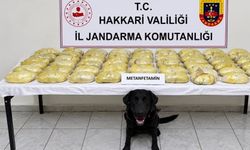 Hakkâri'de 21 kilo 700 gram metamfetamin ele geçirildi