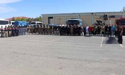 Muş E Tipi Kapalı Ceza İnfaz Kurumunda olağanüstü hal tatbikatı