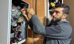 Van’da kombi ustalarının kış mesaisi başladı