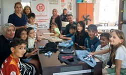 Hakkâri’de minik eller iklim değişikliğine dikkat çekti