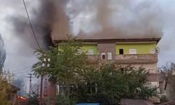 Yüksekova’da yangın