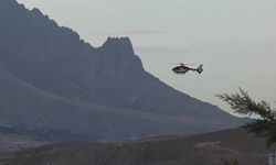 Yüksekten düşen şahıs hasta ambulans helikopter ile Van'a getirildi