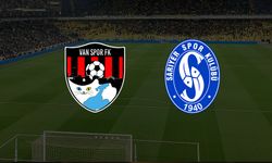 Vanspor – Sarıyer maçının ilk 11’leri belli oldu