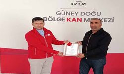 Kızılay’dan duyarlı vatandaşa anlamlı ödül
