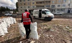Kızılay'dan yaşlılara kış desteği