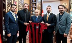 Vanspor yönetiminden MHP Genel Başkanı Bahçeli’ye ziyaret