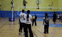 Ağrı ve Van’ın kız çocukları voleybol sahasında buluştu