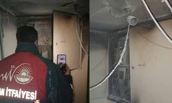 Van'da otelde çıkan yangın paniğe neden oldu