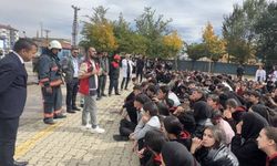 Yüksekova’da nefes kesen yangın tatbikatı