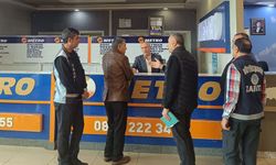 Zabıta ekiplerinden Van Otogarında denetim