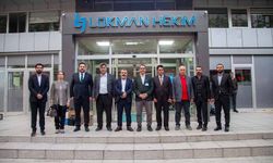 Kuzey Irak heyetinden Lokman Hekim Van Hastanesine ziyaret
