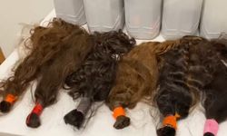 Kapıköy Gümrük Kapısı'nda 56 kilo 230 gram insan saçı ele geçirildi