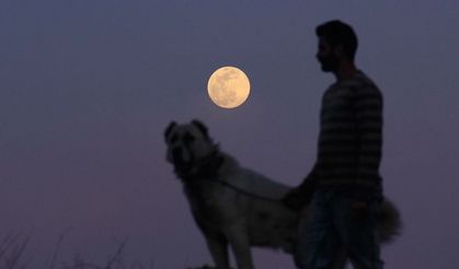 Yurttan ve dünyadan süper ay manzaraları...