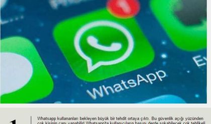 Whatsapp kullanıcılarına kötü haber... Yazışırken bunu yapan yandı!