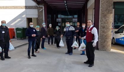 Diyarbakır’daki lokantadan sağlık personellerine destek
