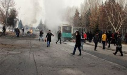 Kayseri'de büyük patlama: Olay yerinden ilk görüntüler